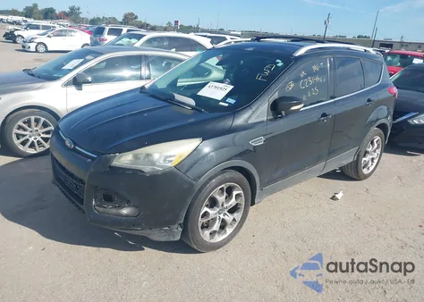 2013 Ford Escape Titanium from USA, damaged, VIN 1FMCU0J90DUC23146